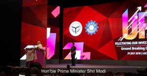 Prime Minister addressing at ground breaking ceremony in Uttar Pradesh