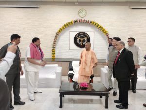 Read more about the article Directors meet with UP Chief Minister Sh Yogi Adityanath Ji