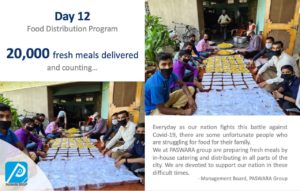 Read more about the article Paswara Group delivers 20,000+ Meals for Covid-19 cause